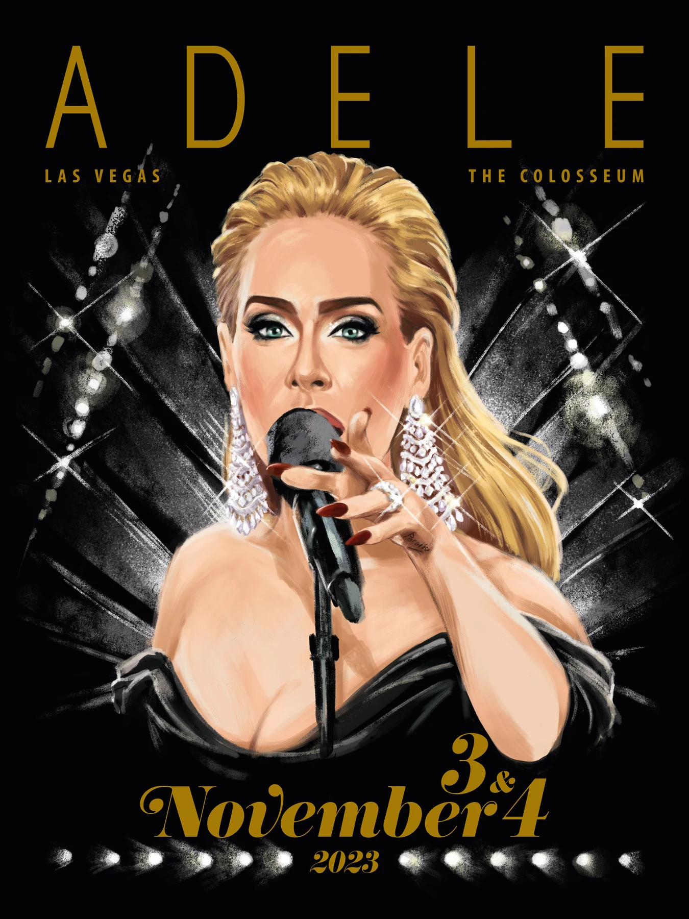 Adele - серія ілюстрованих афіш