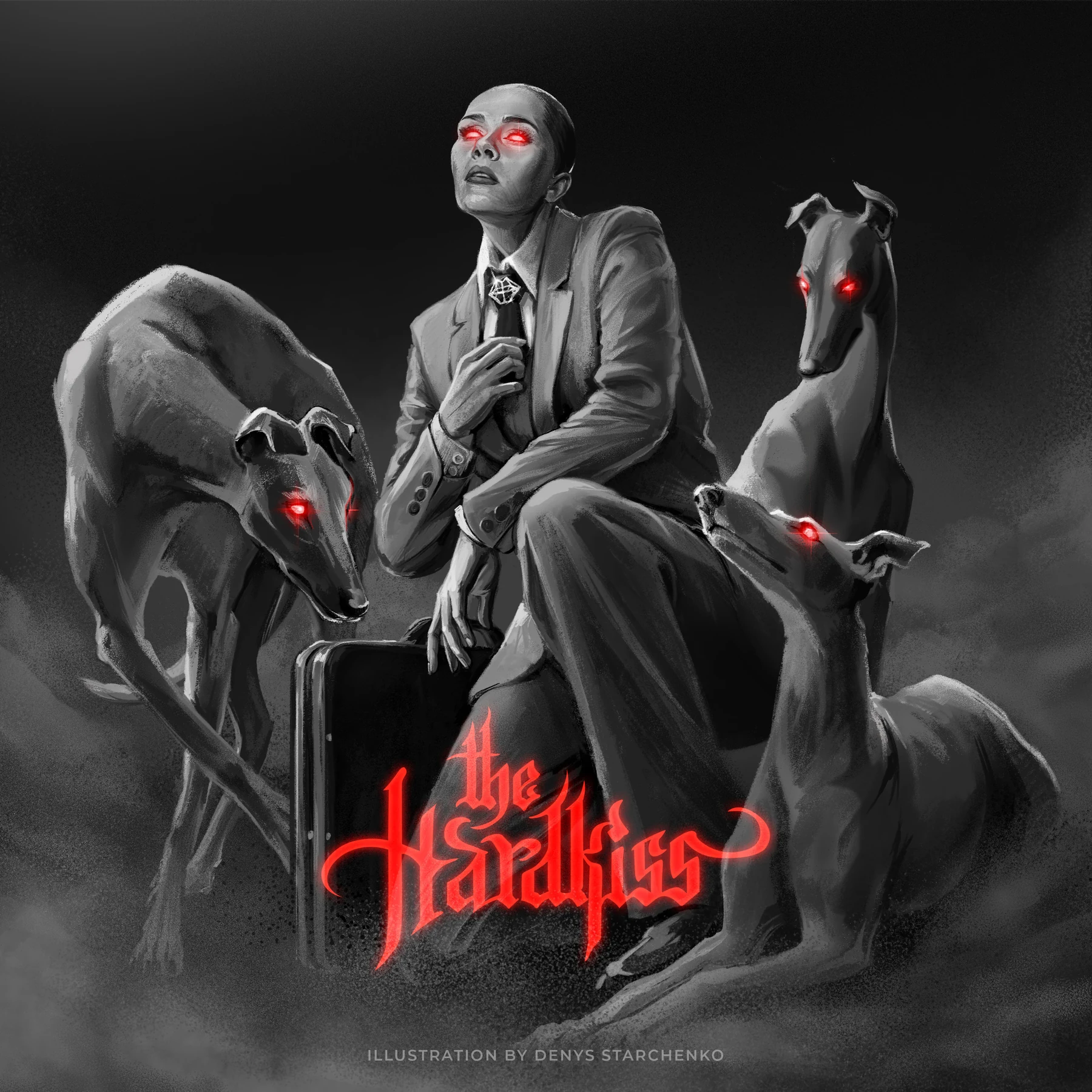 The Hardkiss - портрет із хортами